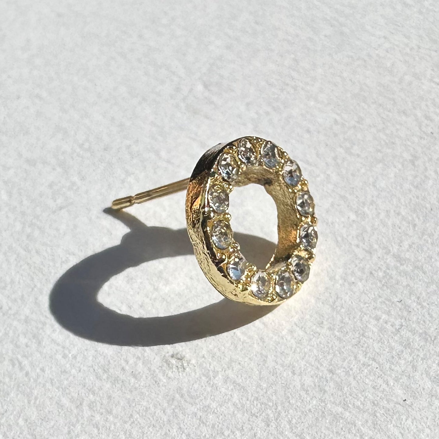 ジルコニアピアス/Circle