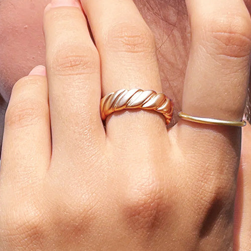 Spiral Ring Gold #exploring