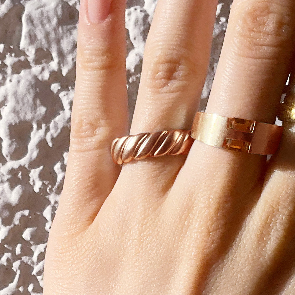 Spiral Ring Gold #exploring