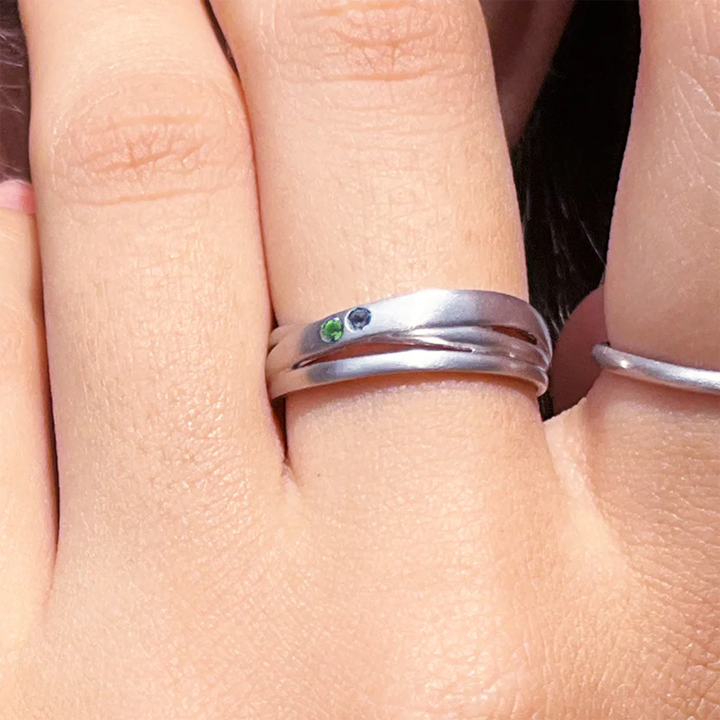 <Kei's Design> 2 stones combination #authentic