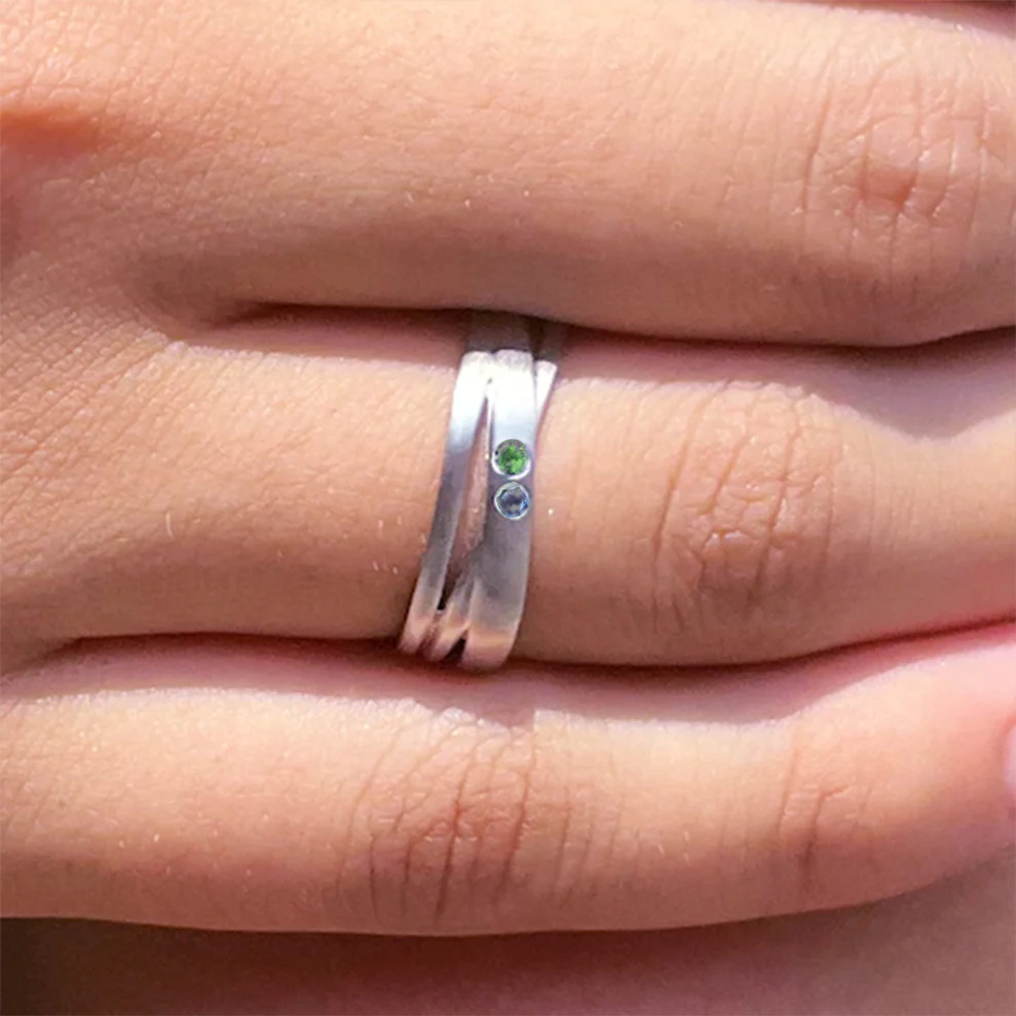 <Kei's Design> 2 stones combination #authentic