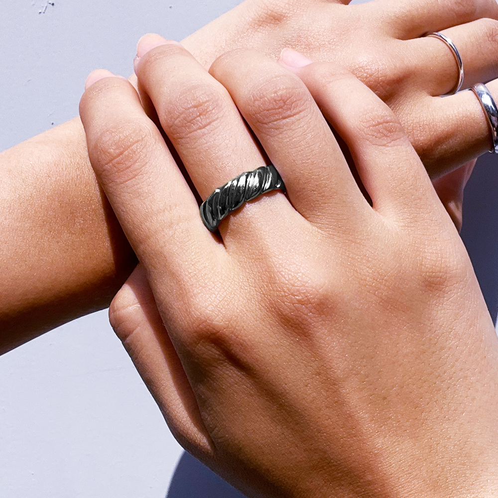 <Hisaki's Design> spiral ring #exploring
