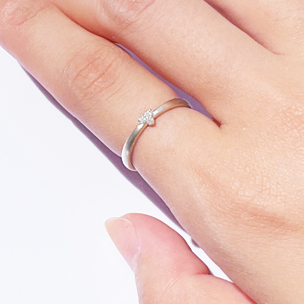 <Tamotsu's Design> 3 stones combination #authentic