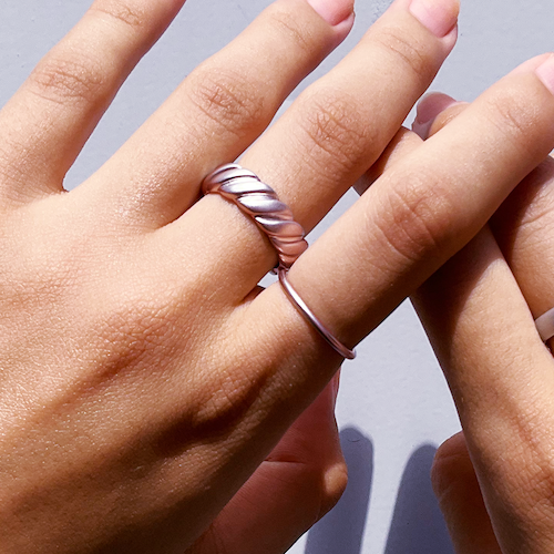 <Hiroko's Design> spiral ring #exploring