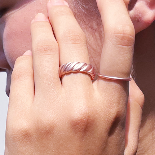 <Hiroko's Design> spiral ring #exploring