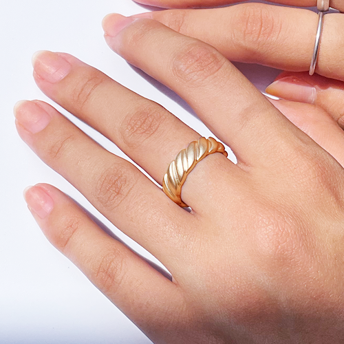 Spiral Ring Gold #exploring