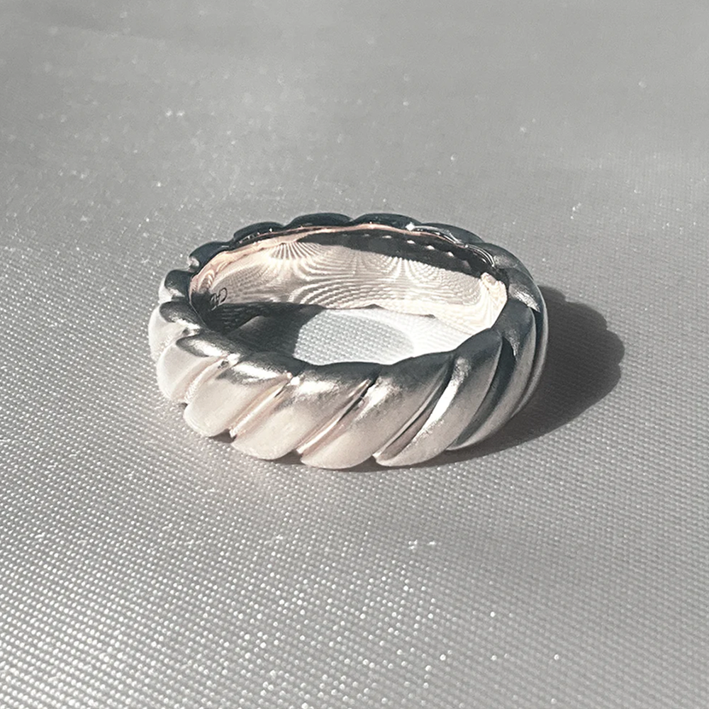 Spiral Ring Silver #exploring