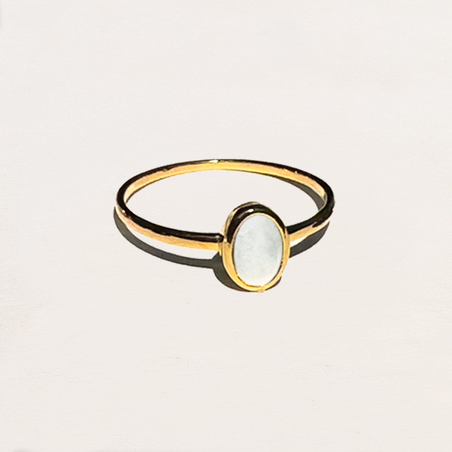 [Moonstone]Timeless Shape Ring