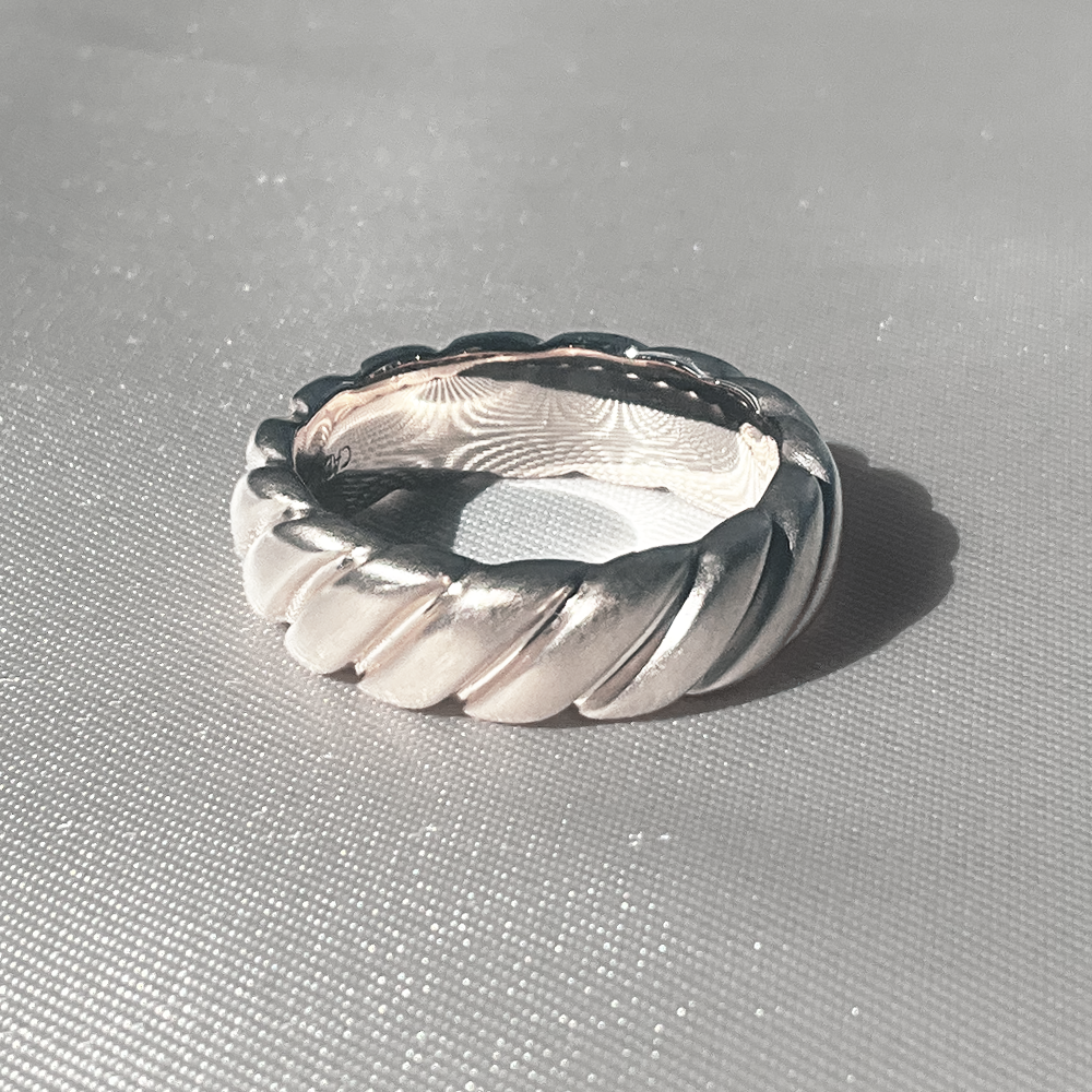 <Aki's Design> spiral ring #exploring