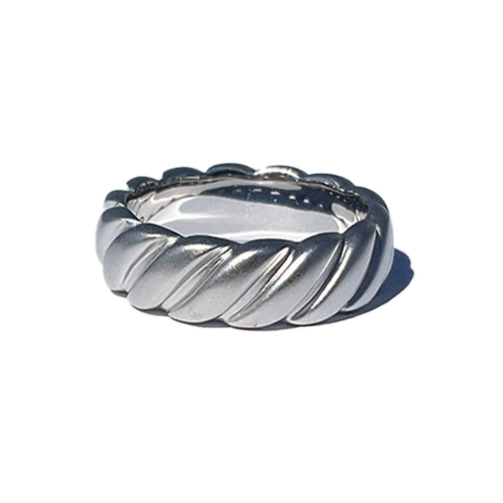 Spiral Ring Silver #exploring