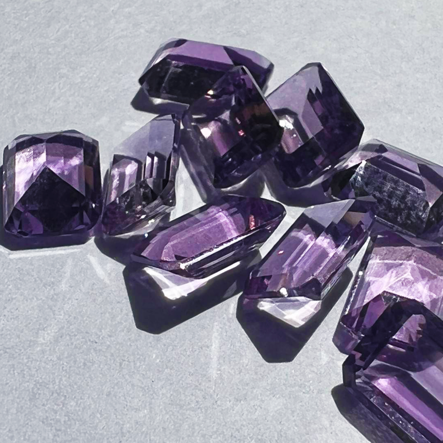 [Amethyst] hide and sparkle silver #exploring