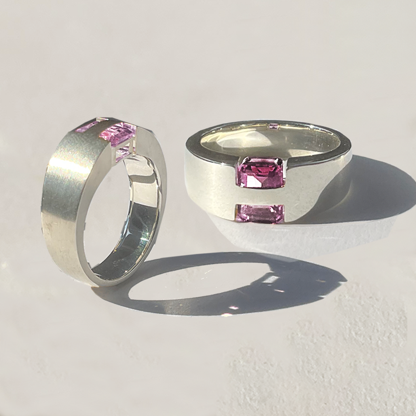 [Amethyst] hide and sparkle silver #exploring