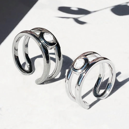 [Moonstone] bind with oval silver #authentic