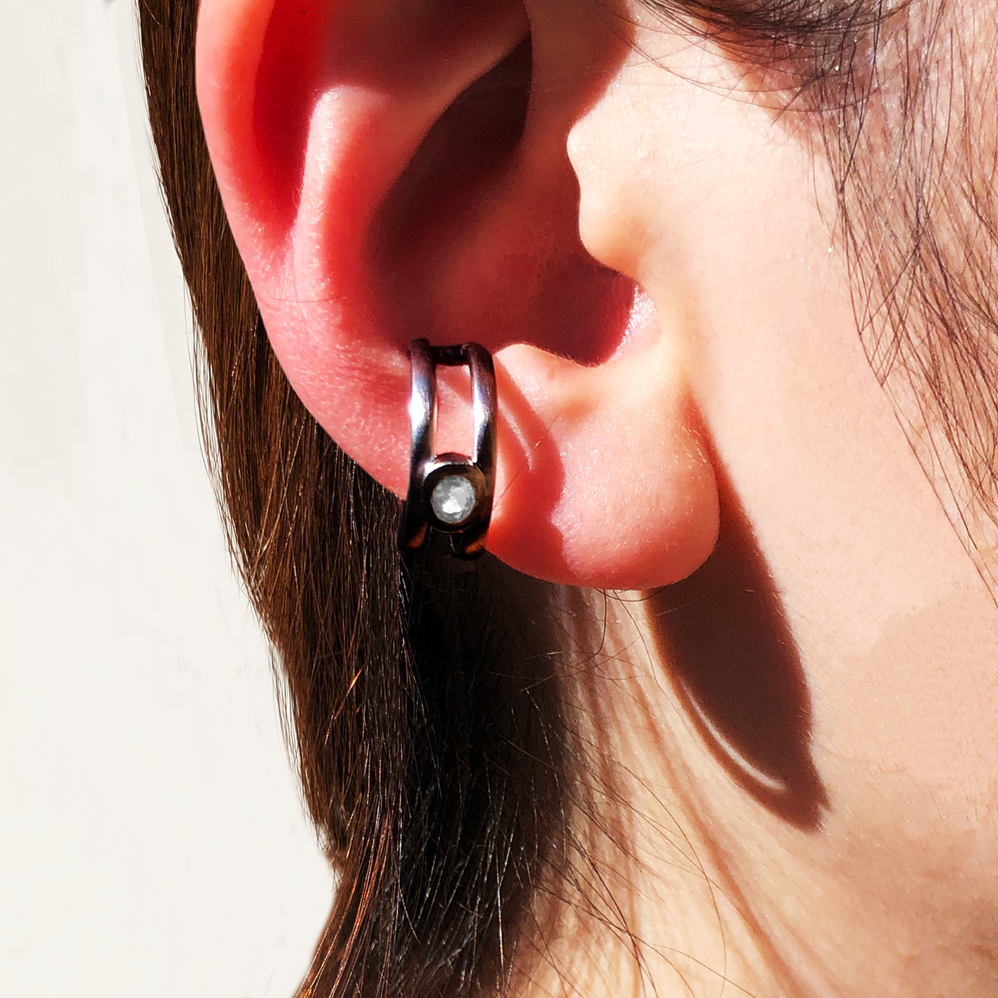 [Moonstone] bind with oval silver #authentic