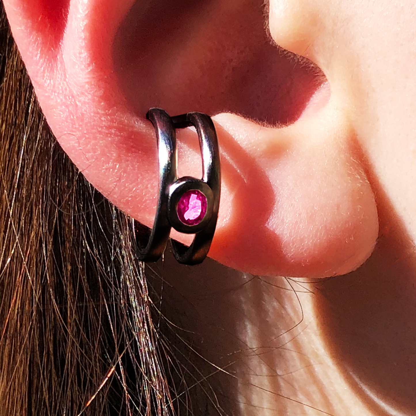 [Ruby] bind with oval silver #authentic