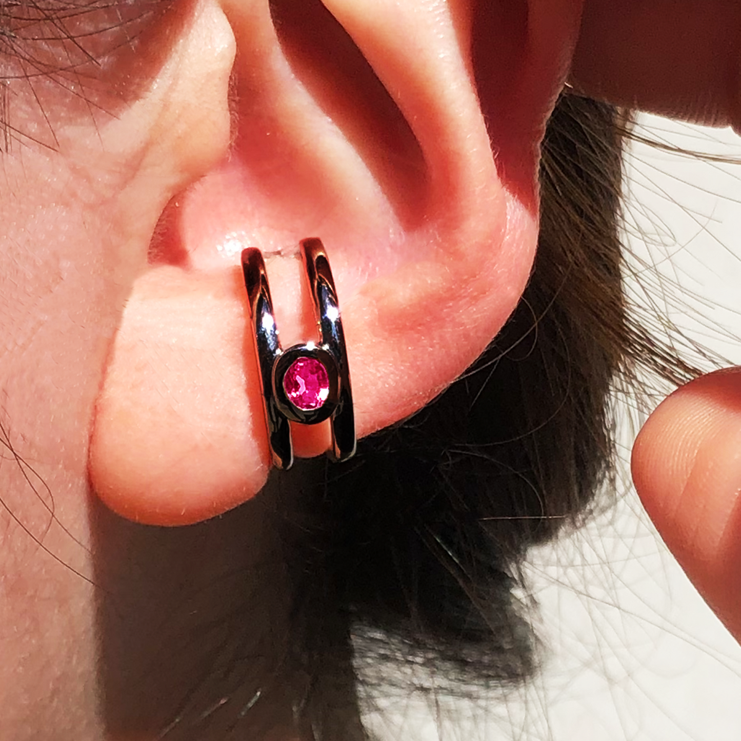 [Ruby] bind with oval silver #authentic
