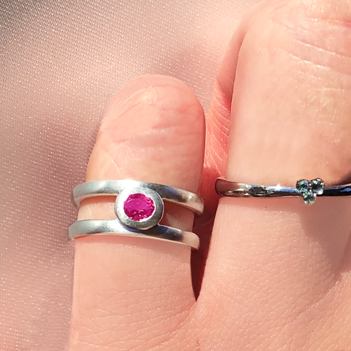 [Ruby] bind with oval silver #authentic