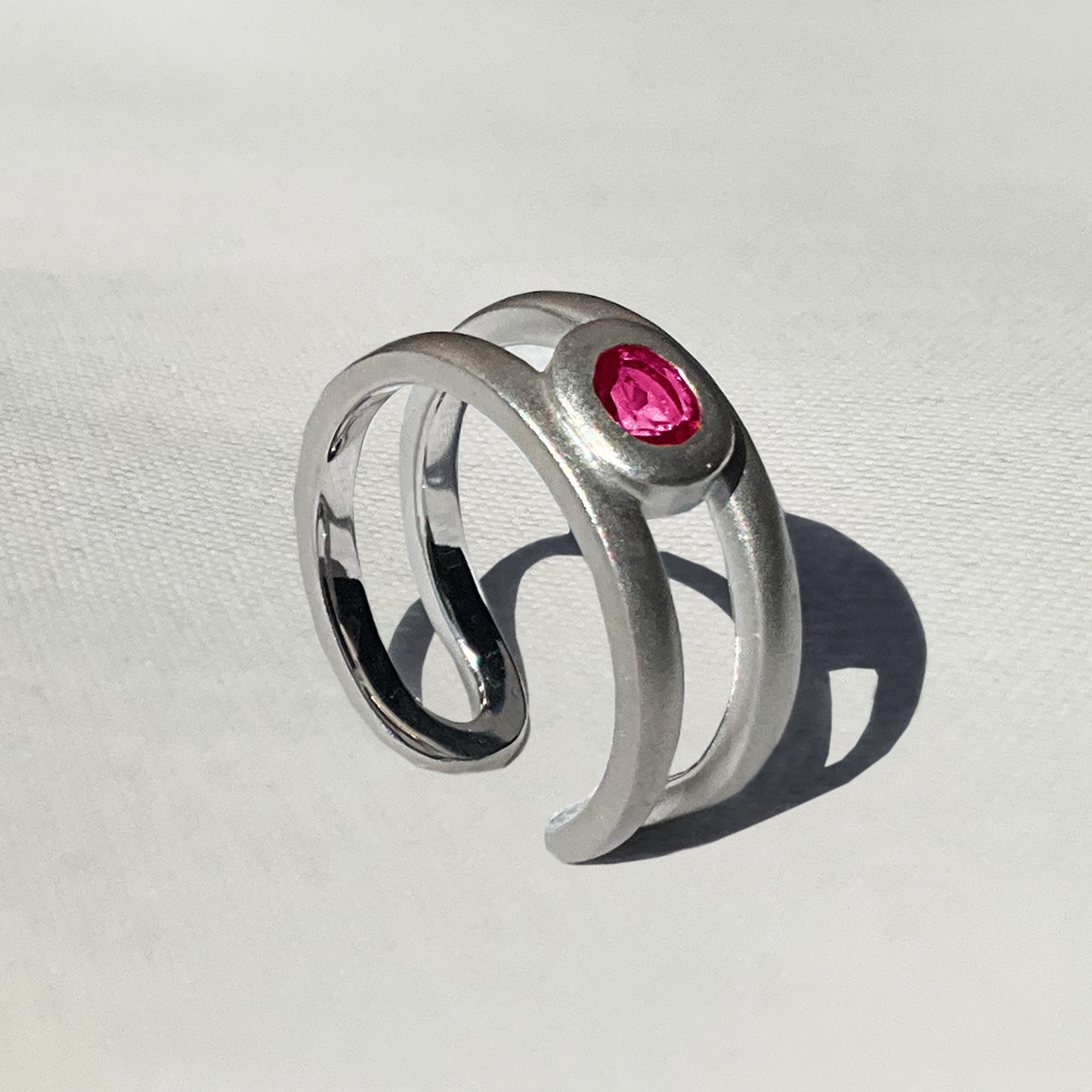 [Ruby] bind with oval silver #authentic
