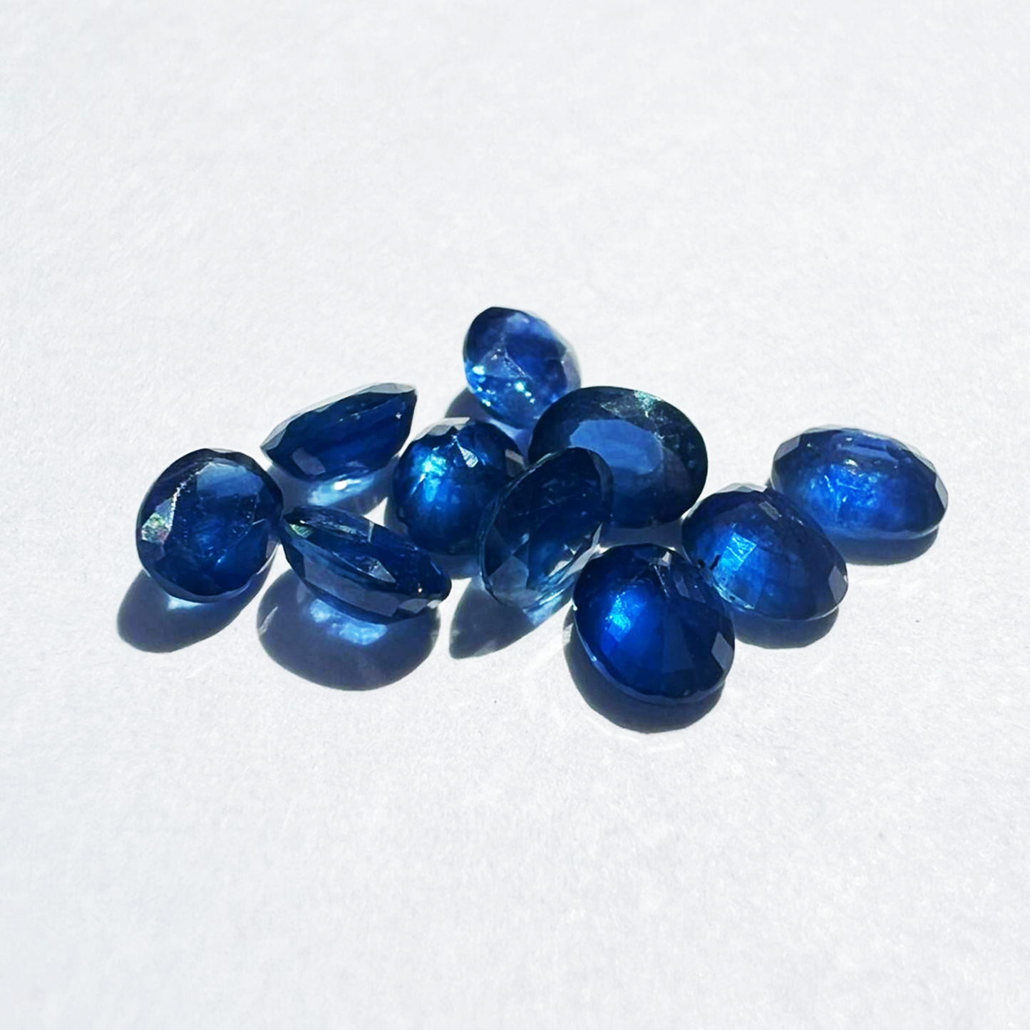 [Sapphire] 2 stones combination gold #authentic